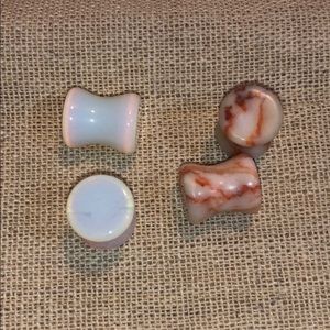 0g stone earplugs